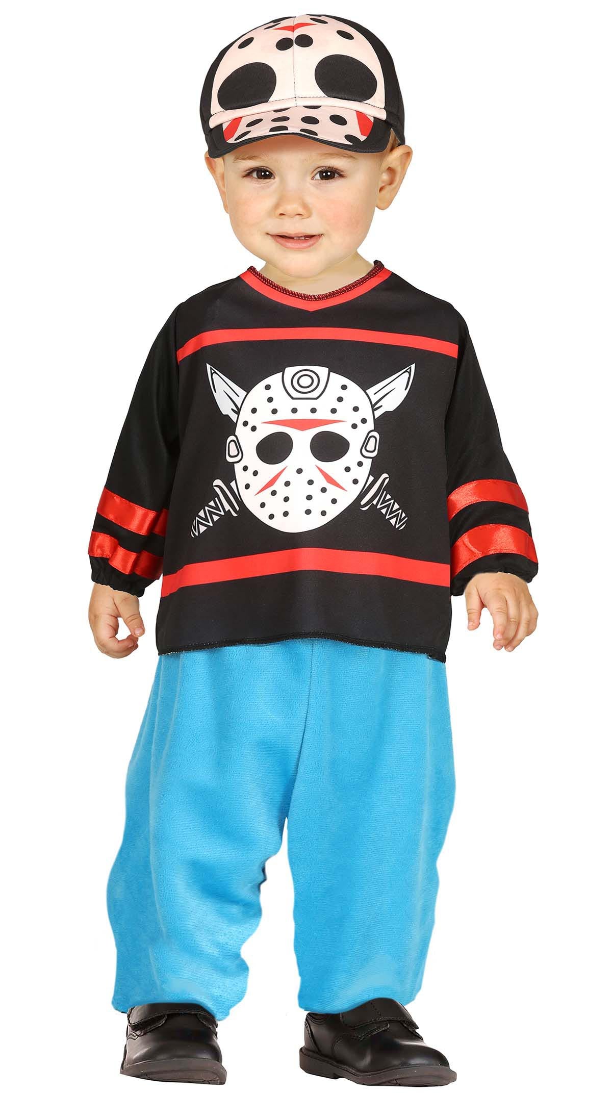 Jazz Hockey Killer Kinderkostüm – Gruseliges Halloween Outfit für die Kleinsten