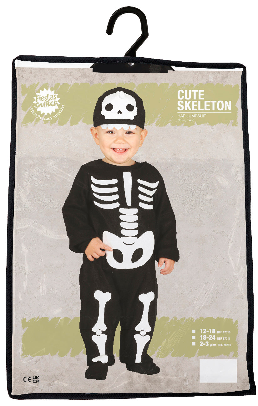 Skelett Overall – Gruseliges Halloween Kostüm für Kinder