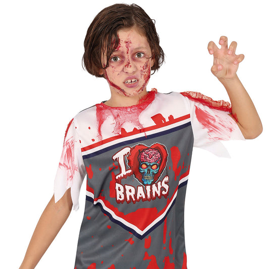 Zombie Quarterback Kinderkostüm – Gruseliges Halloween Outfit für kleine Football-Fans