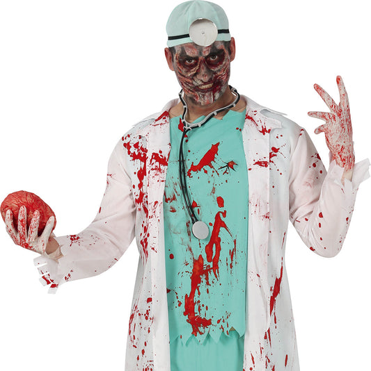Zombie Arzt Kostüm für Herren – Gruseliges Horror-Outfit für Halloween
