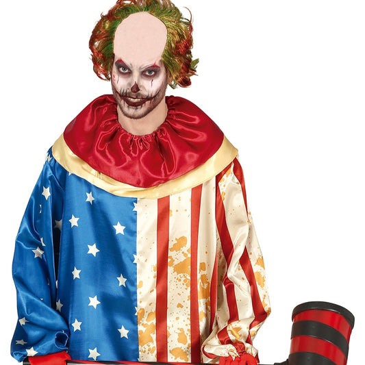 Amerikanischer Clown Kostüm – Gruseliges Halloween- & Karnevals-Outfit