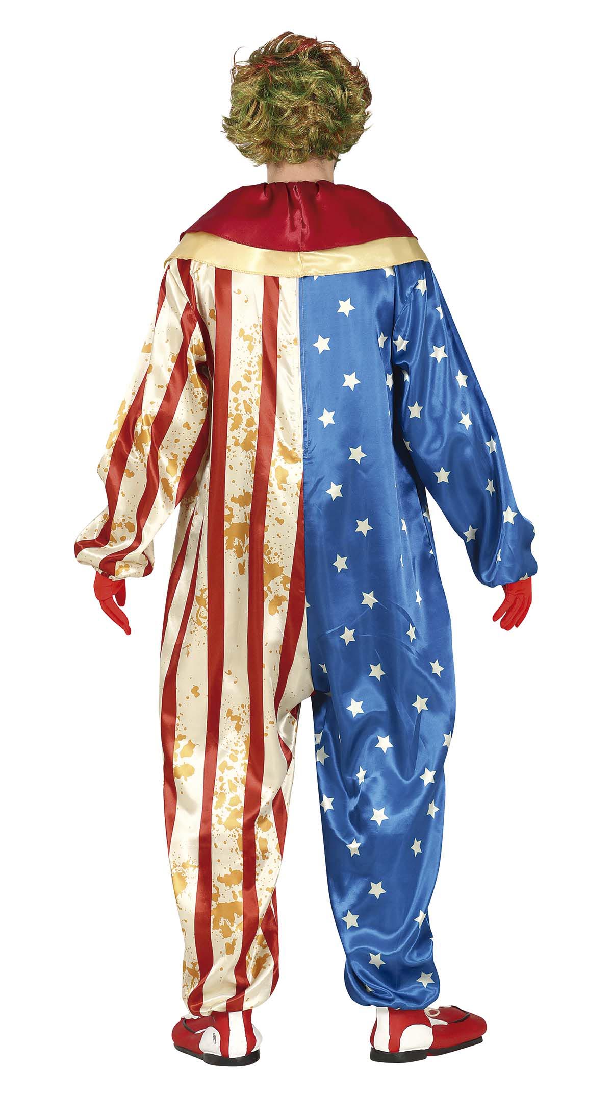 Amerikanischer Clown Kostüm – Gruseliges Halloween- & Karnevals