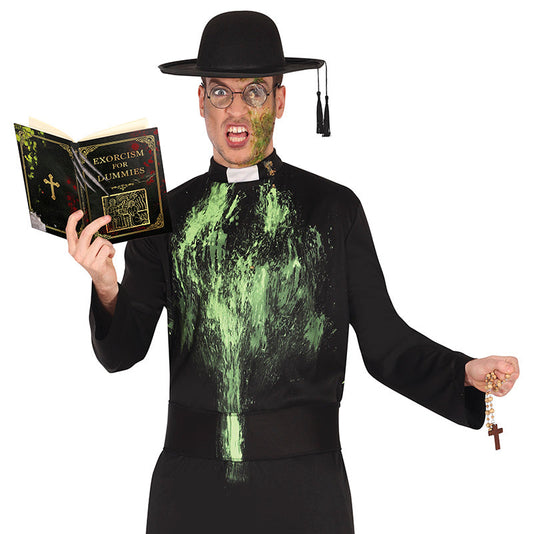 Dämonischer Exorzist Kostüm – Horror Outfit für Halloween & Gruselpartys