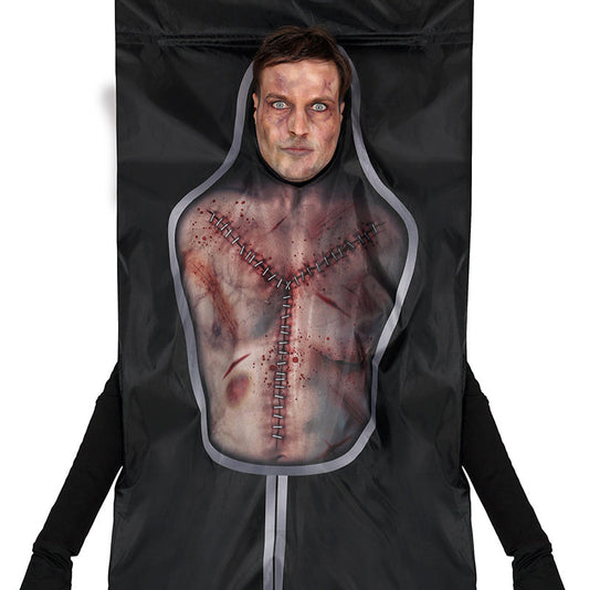 Leiche im Leichensack Kostüm – Gruseliges Halloween Herren Kostüm