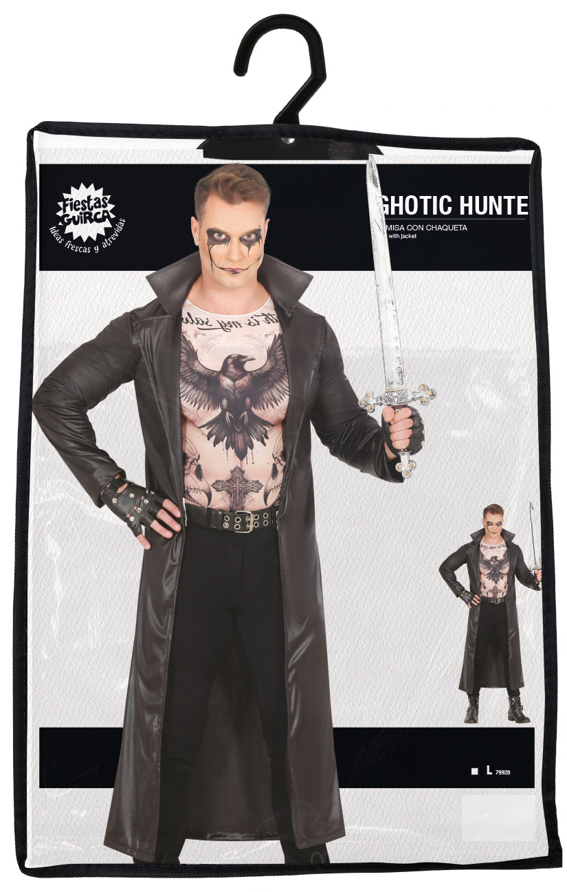Gothic Hunter Kostüm für Herren – Halloween & Horror Outfit