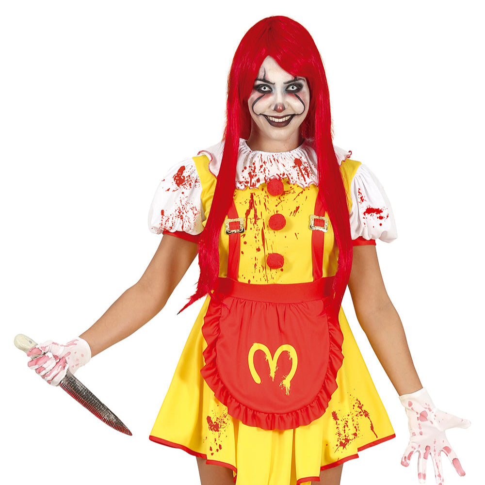 Miss McKiller Clown Damenkostüm – Gruseliges Halloween Outfit