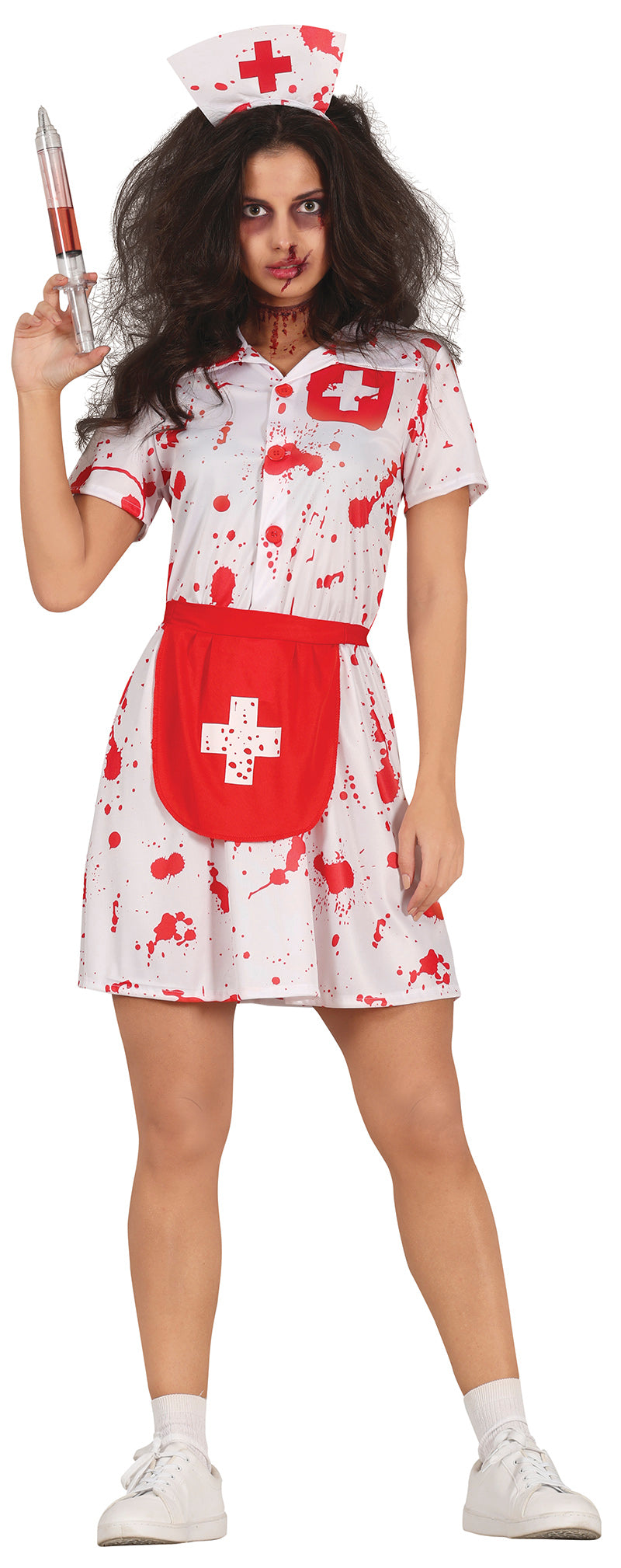 Zombie Krankenschwester Kostüm für Damen – Gruseliges Halloween-Outfit