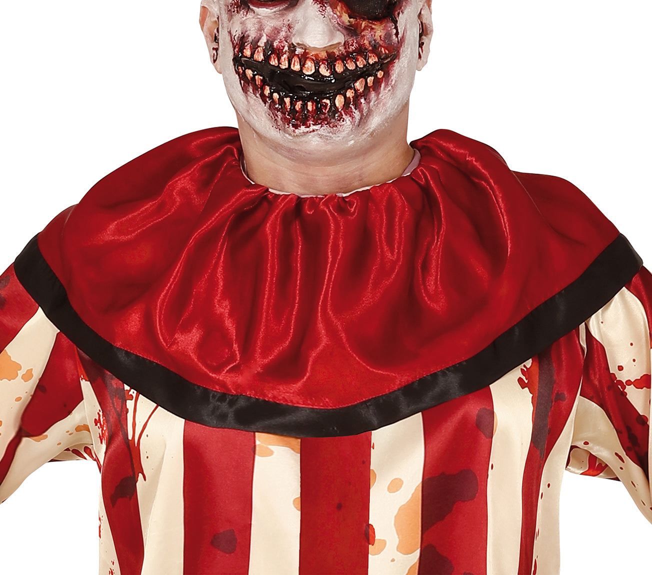 Blutiger Killer Clown Kostüm für Herren – Grusel-Horror-Outfit für Halloween