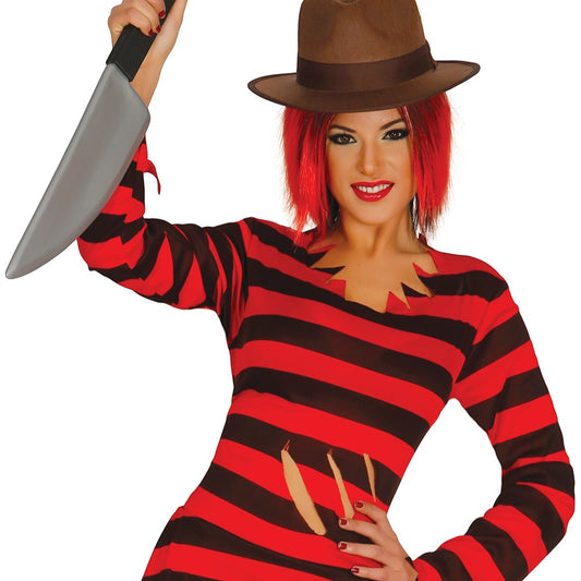 Mrs Schere Horror Killerbraut Kostüm – Gruseliges Halloween Outfit für Damen