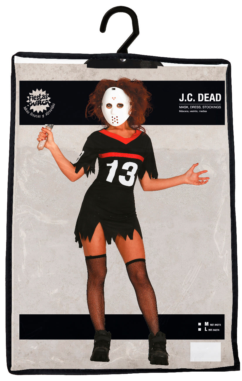 Hockey Killer Kostüm für Damen – Halloween & Horror Outfit