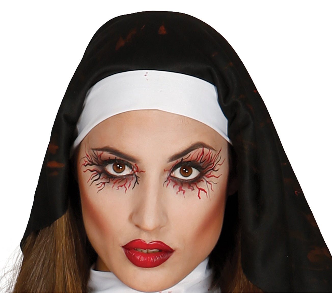 Zombie Nonne Damen Kostüm – Halloween Horror Outfit