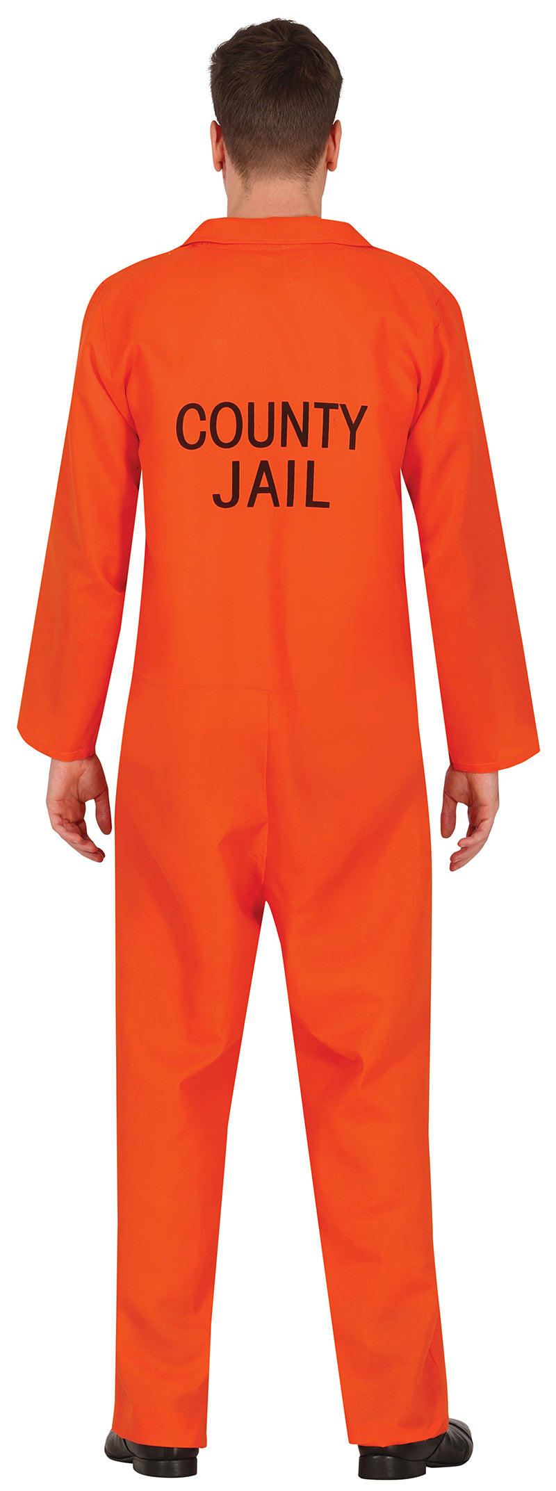 Orange Häftling Kostüm für Herren – Gefängnis Outfit für Halloween & Karneval