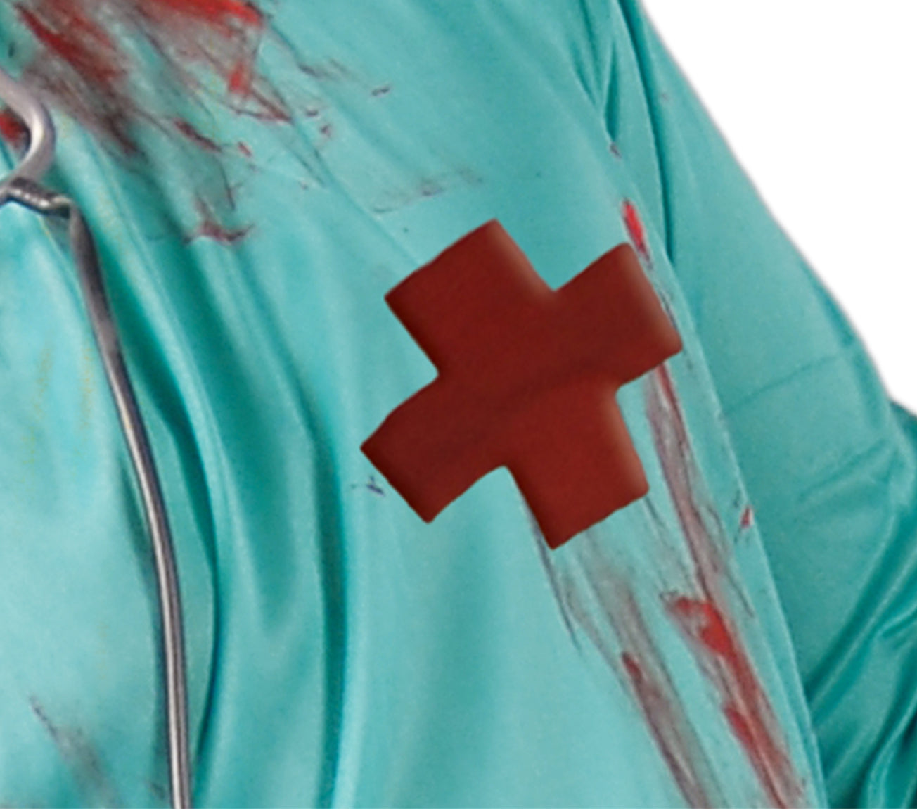 Zombie Chirurg Kostüm – Blutiges Arzt Outfit für Halloween & Horror-Party