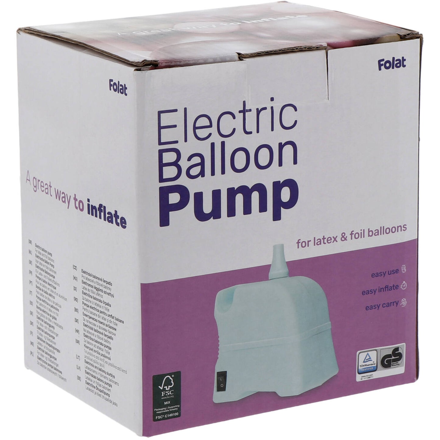 Elektrische Ballonpumpe - 600w