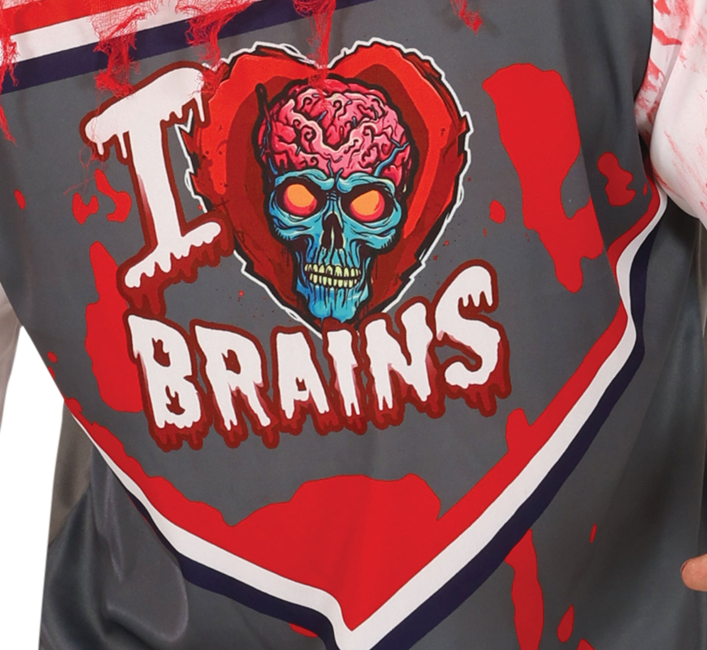 Zombie Quarterback Herren Kostüm – Gruseliges Football Outfit für Halloween