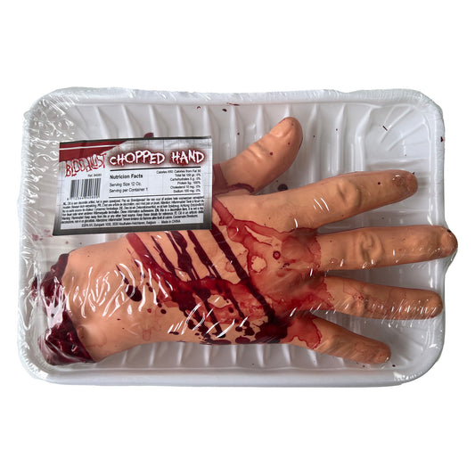 Blutige abgetrennte Hand – Halloween Deko