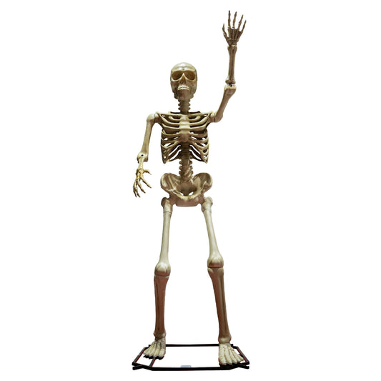 Stehendes XXL-Skelett 335 cm – Halloween Deko