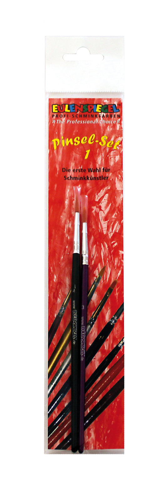 Profi Pinsel-Set I – Rundpinsel Gr. 3 & 4, Qualitäts-Kunstfaser