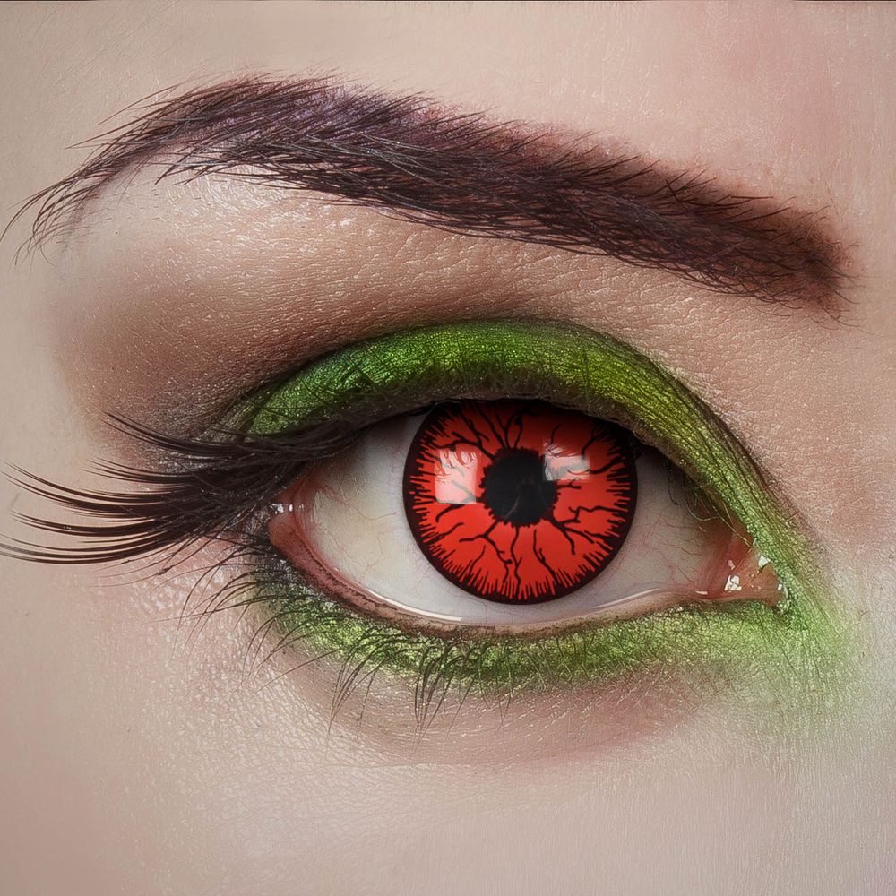 Kontaktlinsen Blood Veins