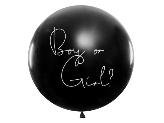 Gender Reveal Ballon – 1 m, Heliumballon