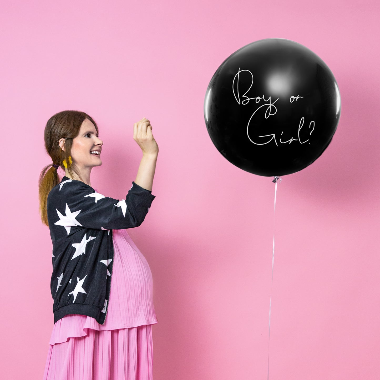 Gender Reveal Ballon – 1 m, Heliumballon