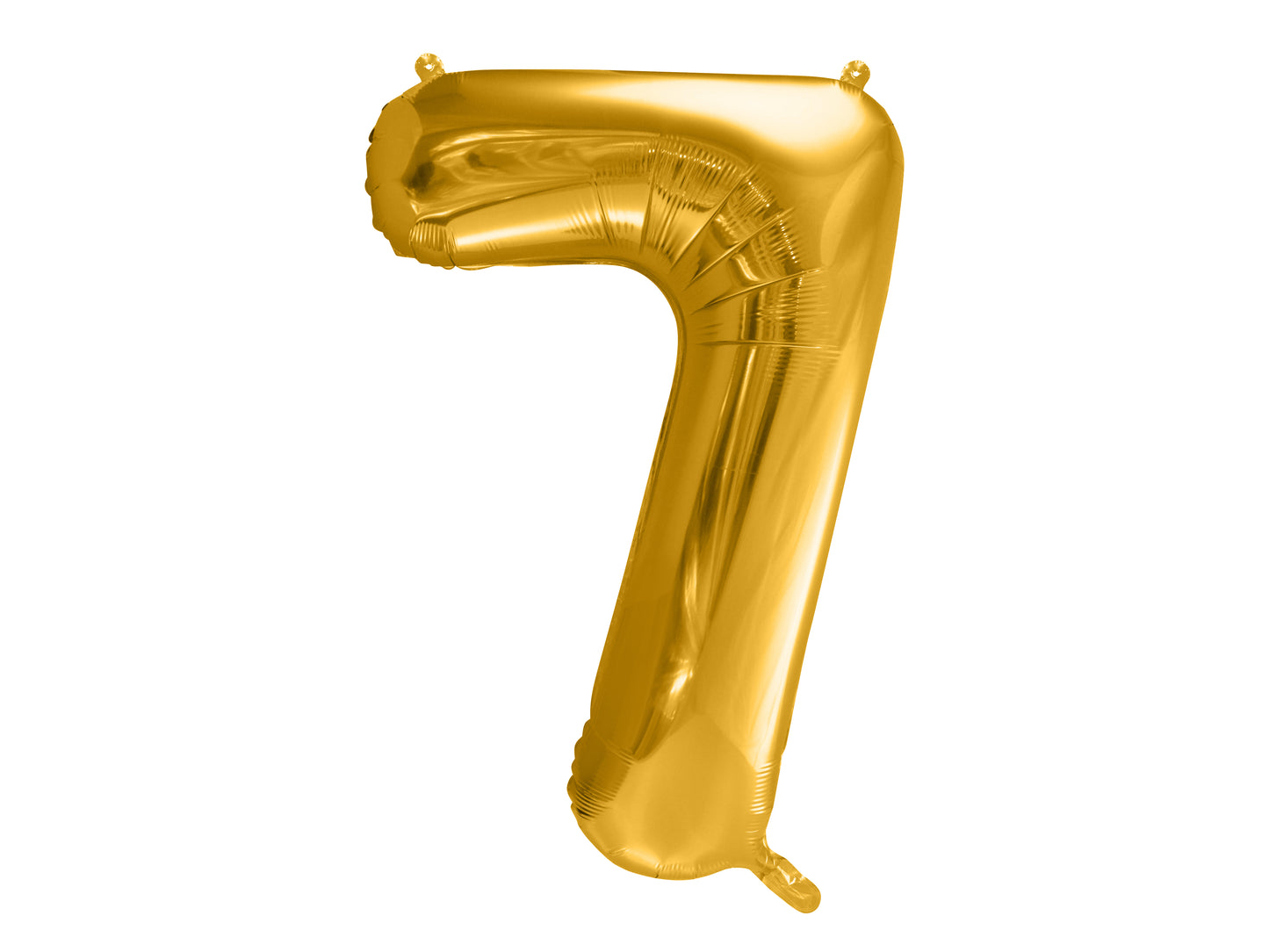 Folienballon Zahl – 86 cm, Gold