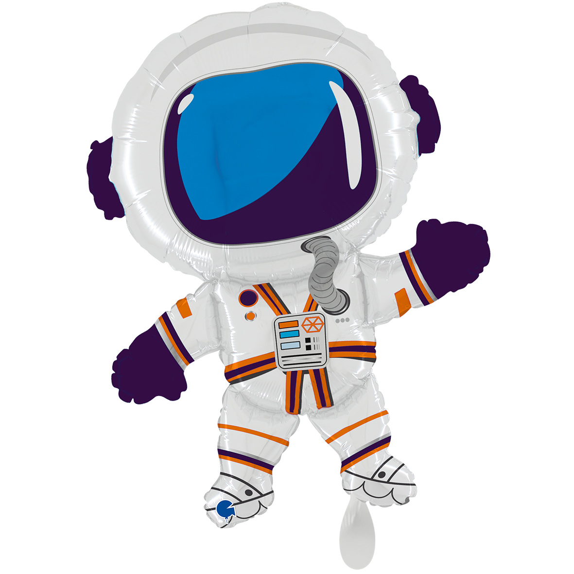 XXL Ballon – Happy Astronaut Folienballon 54x69 cm