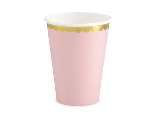 Partybecher – 220 ml, Gender Reveal, rosa & hellblau