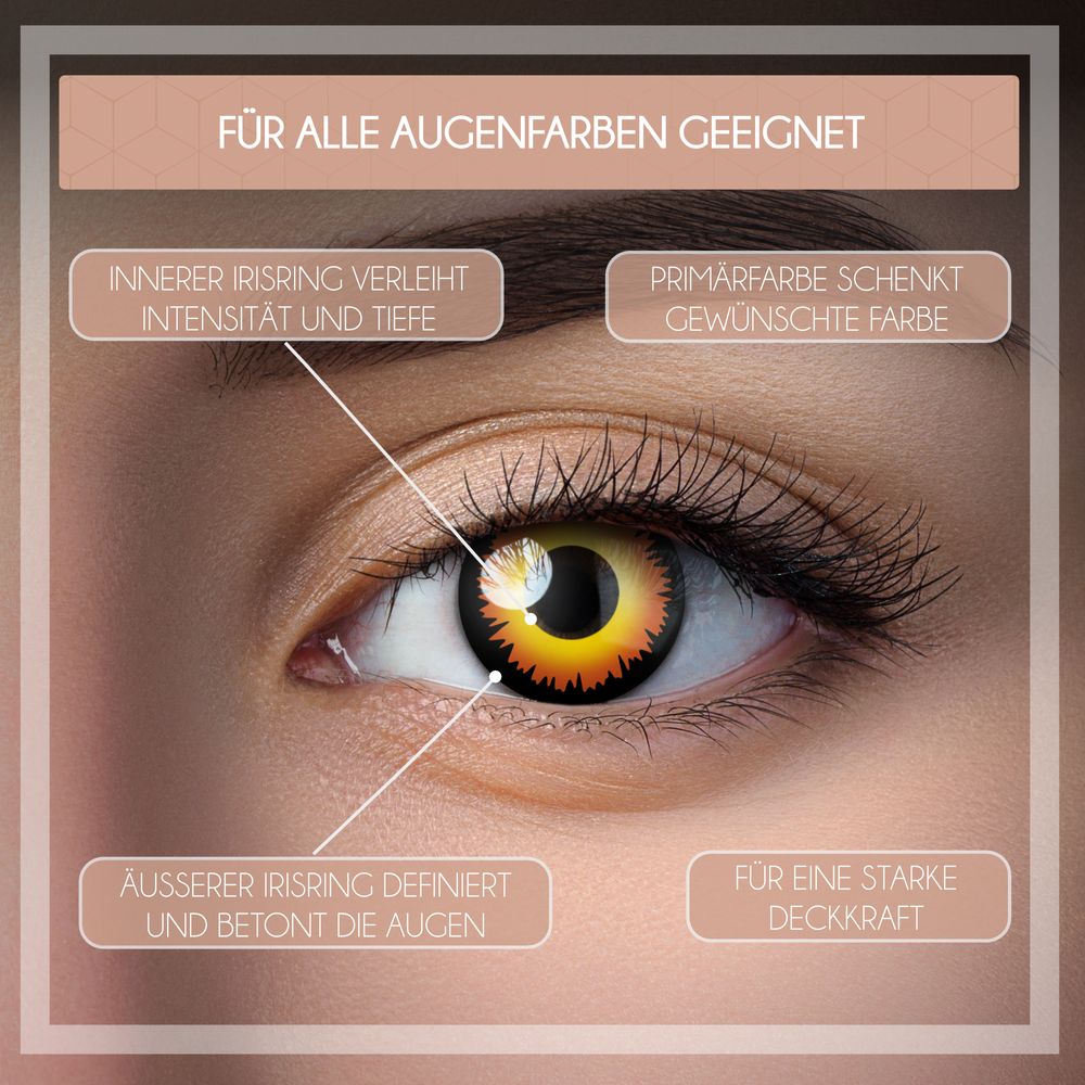 Kontaktlinsen Wolf Eyes