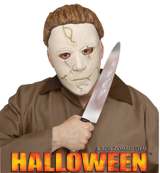 Michael Myers Maske mit Messer